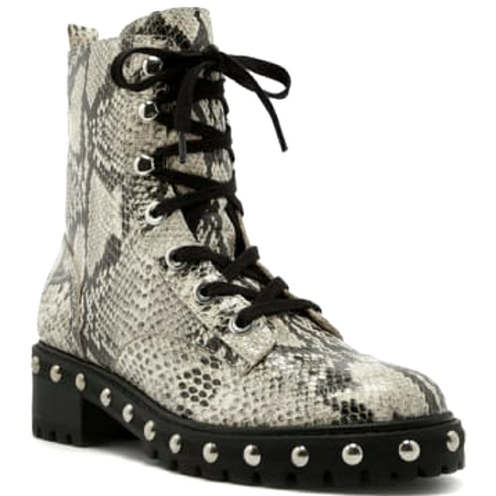 Schutz Andrea Leather Combat Bootz